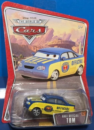 Disney Pixar The World of Cars Piston Cup Race Official Tom #57