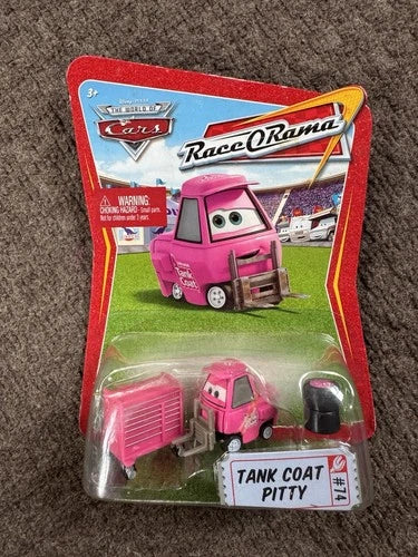 Disney Pixar Cars Tank Coat Pitty Piston Cup Pit Crew