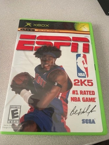 Microsoft XBox ESPN NBA 2K5 game
