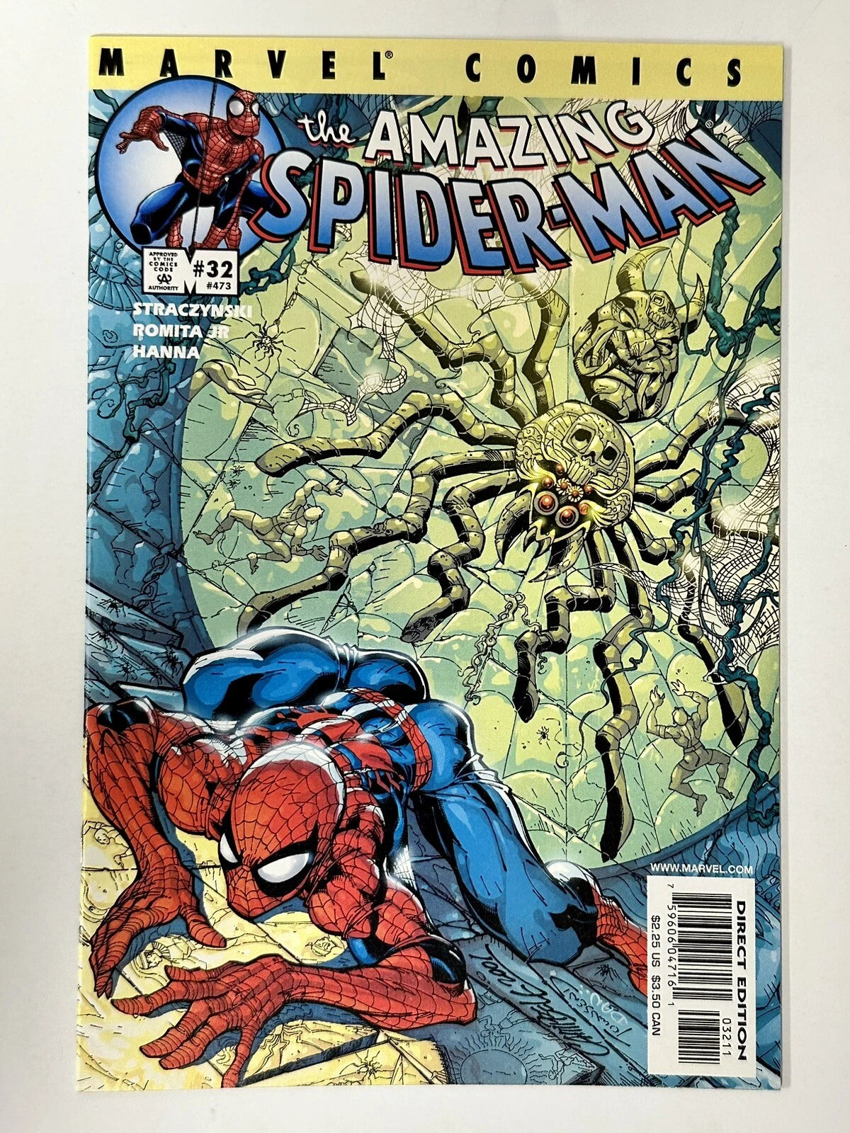 The Amazing Spider-Man #32 #473 COMIC BOOK COVER 11"x17" Framed Poster Print