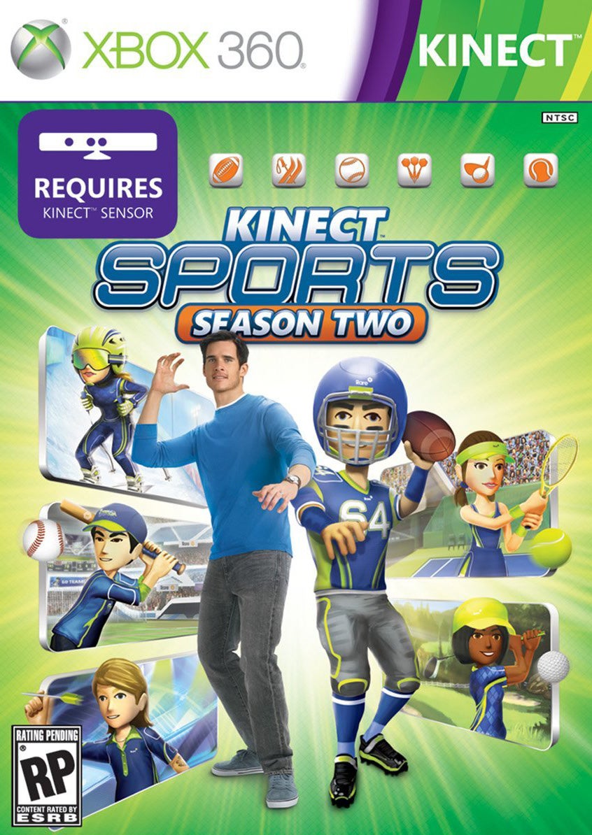Kinect Sports Season 2 for XBox 360 Kinect- Used