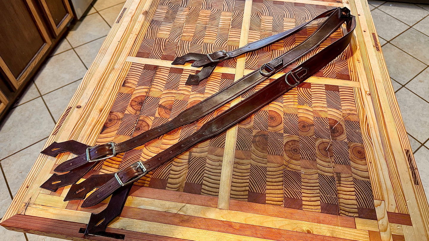 Dead Center Tactical Handmade Leather Suspenders – Built to Outlast You