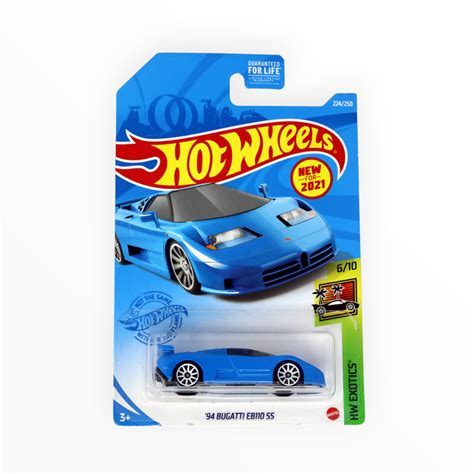 Hot Wheels 2021 HW Exotics '94 Bugatti EB110 SS