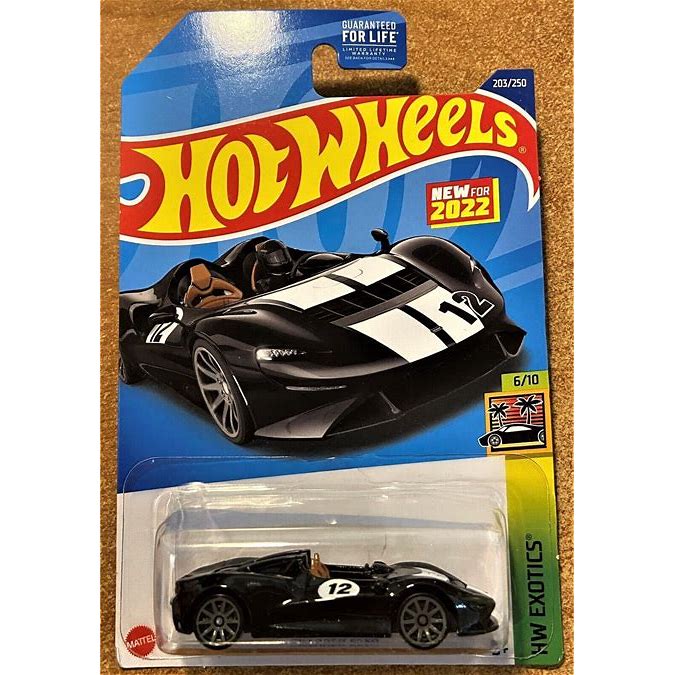 Hot Wheels Toys | 2022 Hot Wheels - 203 Mclaren Elva Black | Color: Black | Size: Os