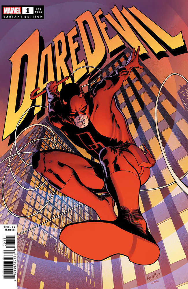 Daredevil 1 Aaron Kuder Variant.