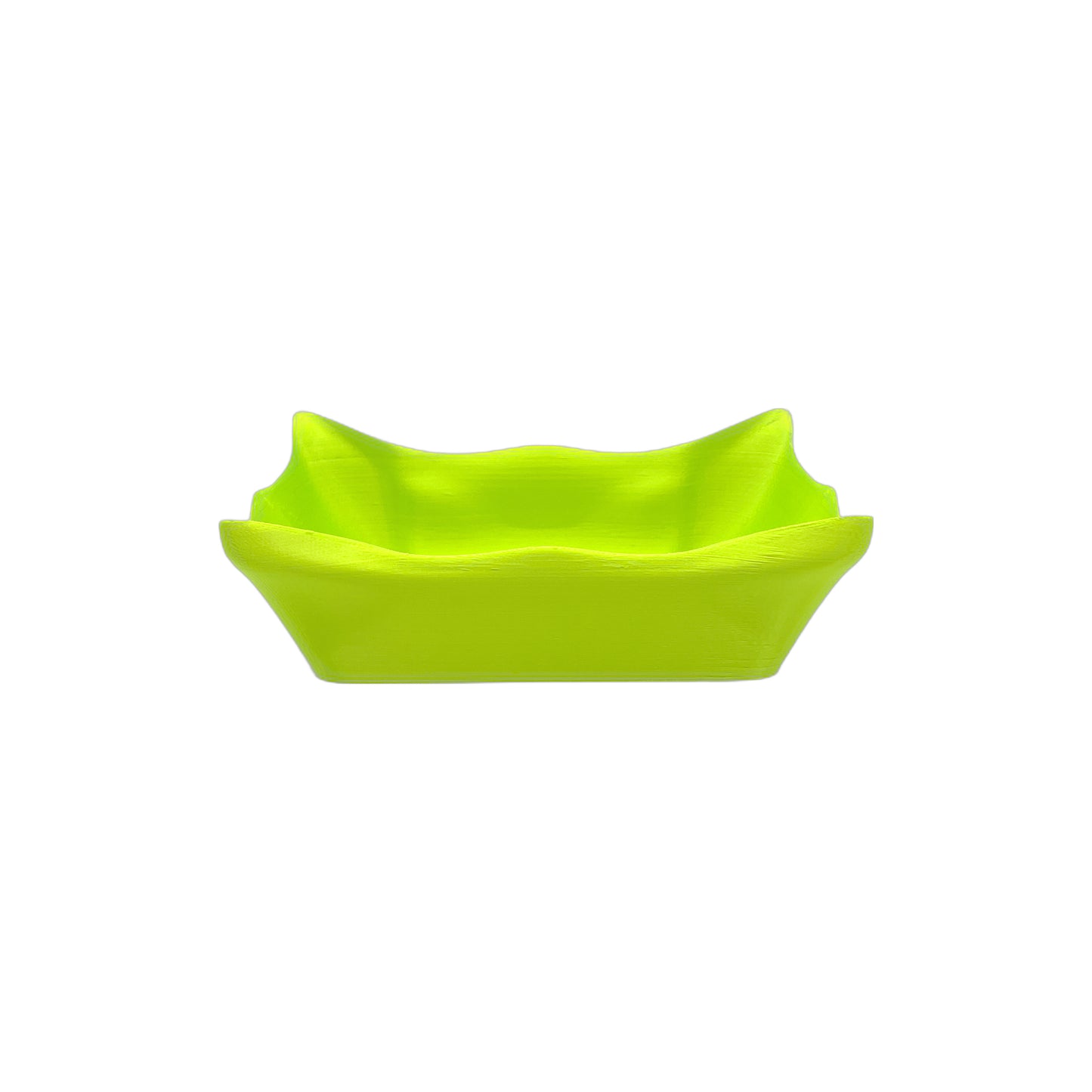 3D Printed Catch All Bowl Lime Green (L)