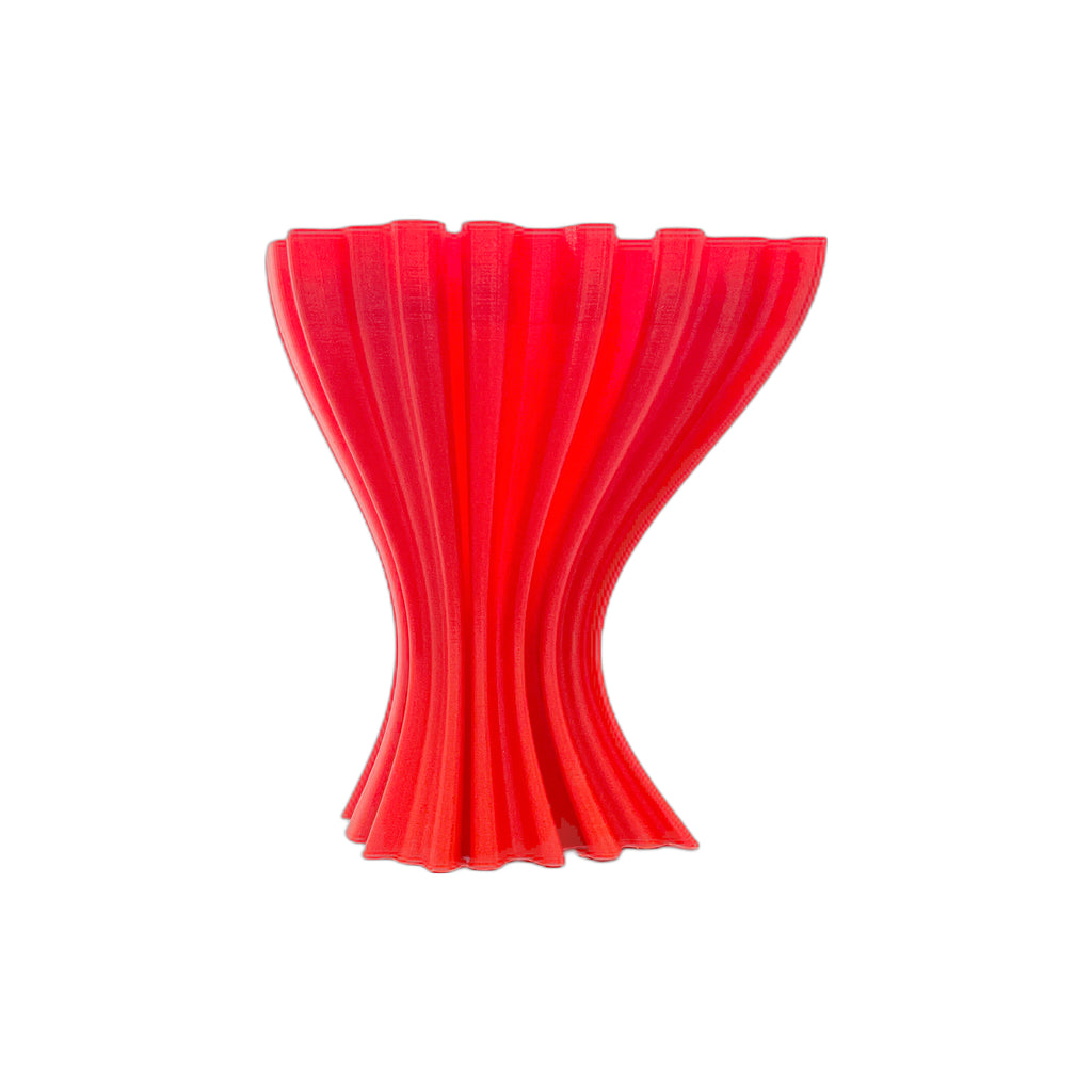 3D Printed Flexible Wave Vase (L)