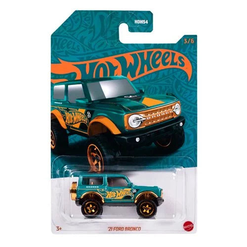 Hot Wheels 56th Anniversary Pearl and Chrome 2024 - 21 Ford Bronco.