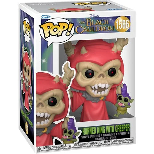 The Black Cauldron Horned King with Creeper Funko Pop! Vinyl Figure #1586