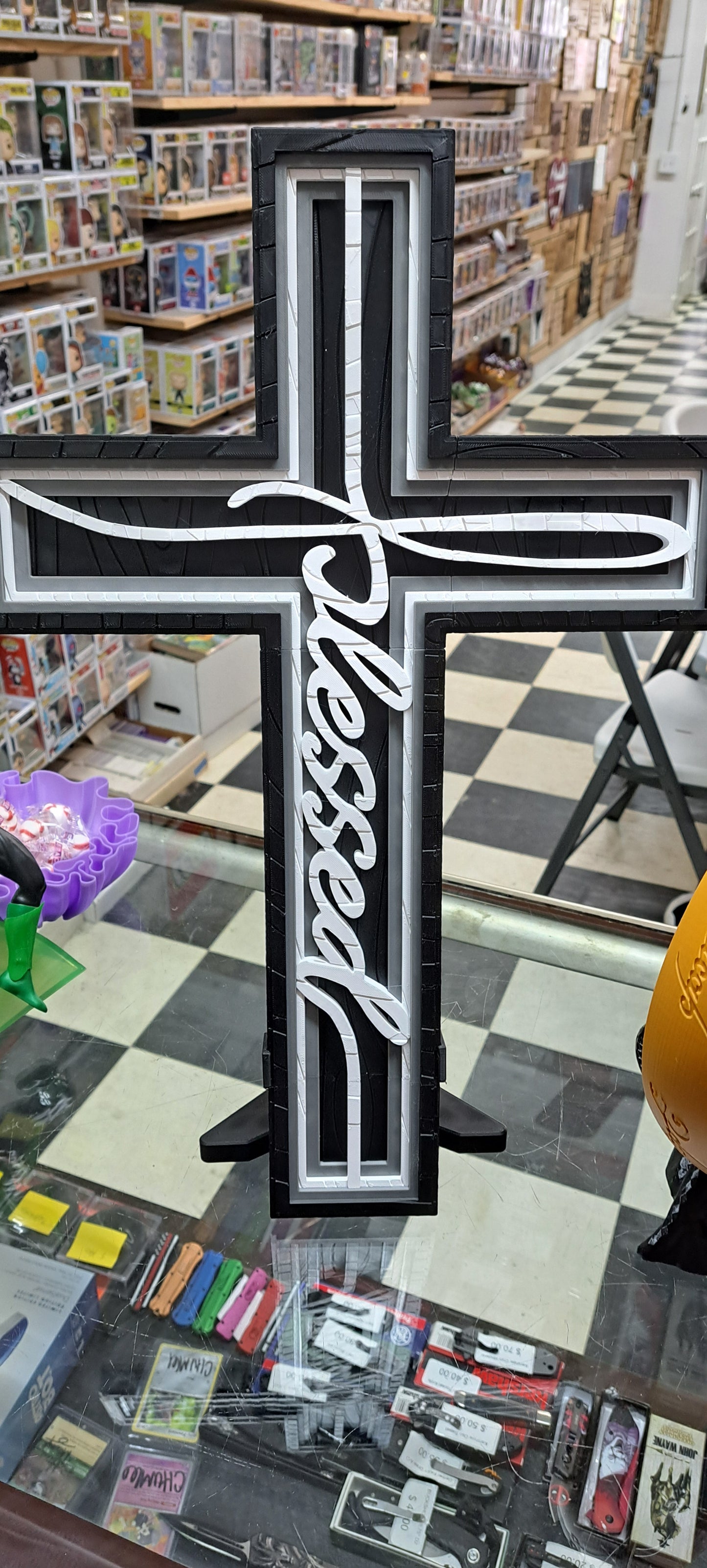 3D Printed Blessed Cross
