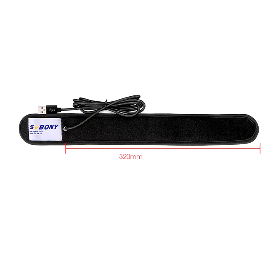 Lens Heater Warmer Dew Heater Strip for Telescopes and Camera Lens 240(D:76Mm)/320(D:102Mm)/400Mm(D:127Mm) SV172