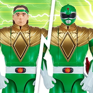 Mighty Morphin Power Rangers : Re-Ignition - Auto-Morphin Green Ranger Action Figure by