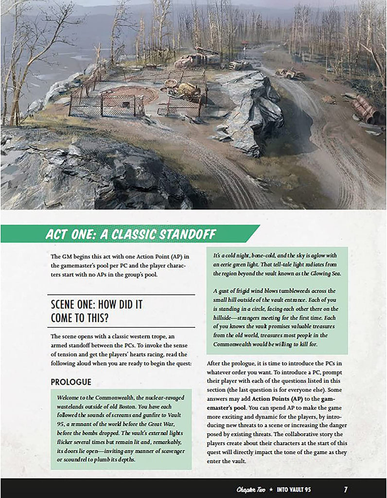 Modiphius Fallout: the Roleplaying Game Core Rulebook