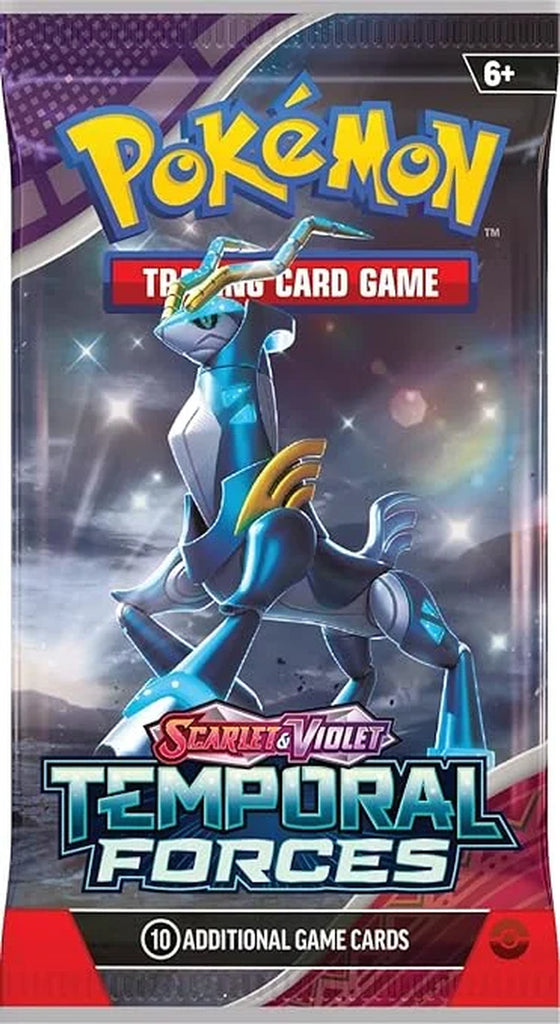 Cards Scarlet & Violet Temporal Forces - ELITE TRAINER BOX [Iron Leaves][Green]