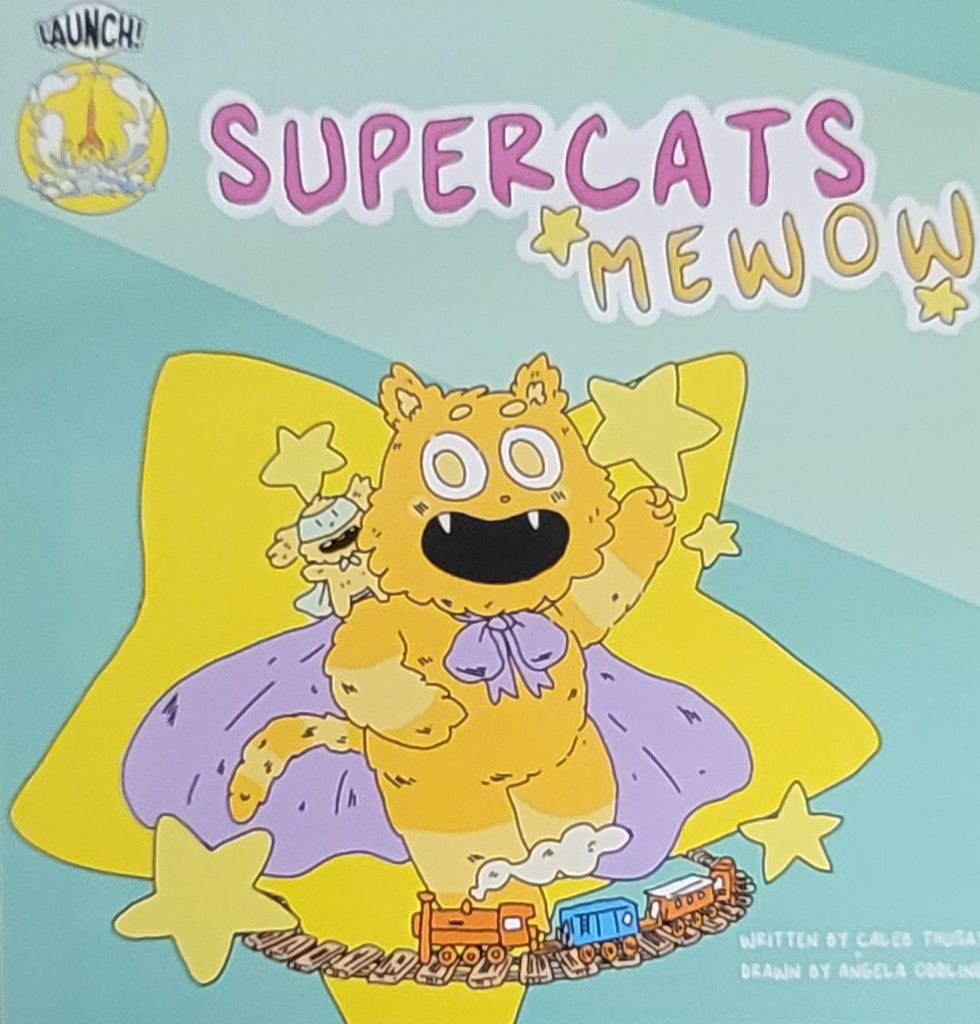 Supercats Mewow Signed by Caleb Thusat.