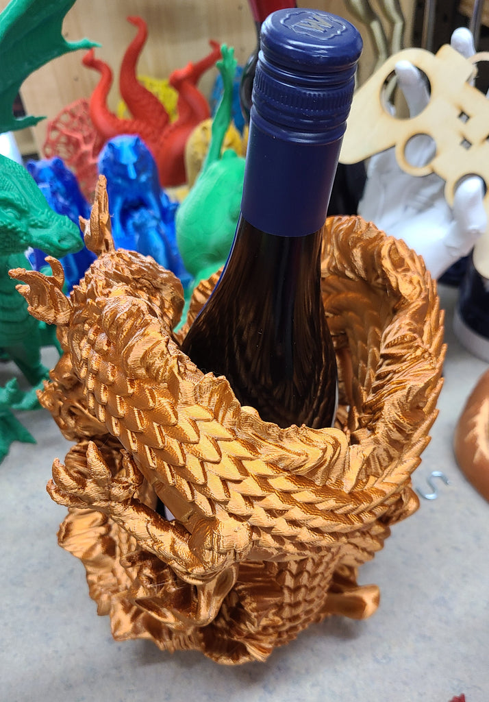 Dragon Wine Bottle Holder.