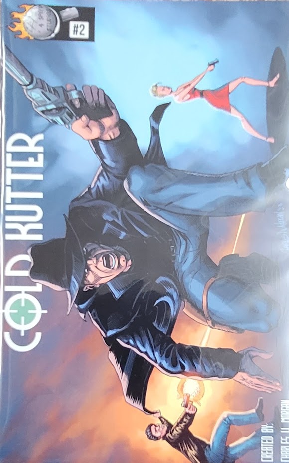 Cold Kutter #2 Cover B - Signed by Charles Morgan.