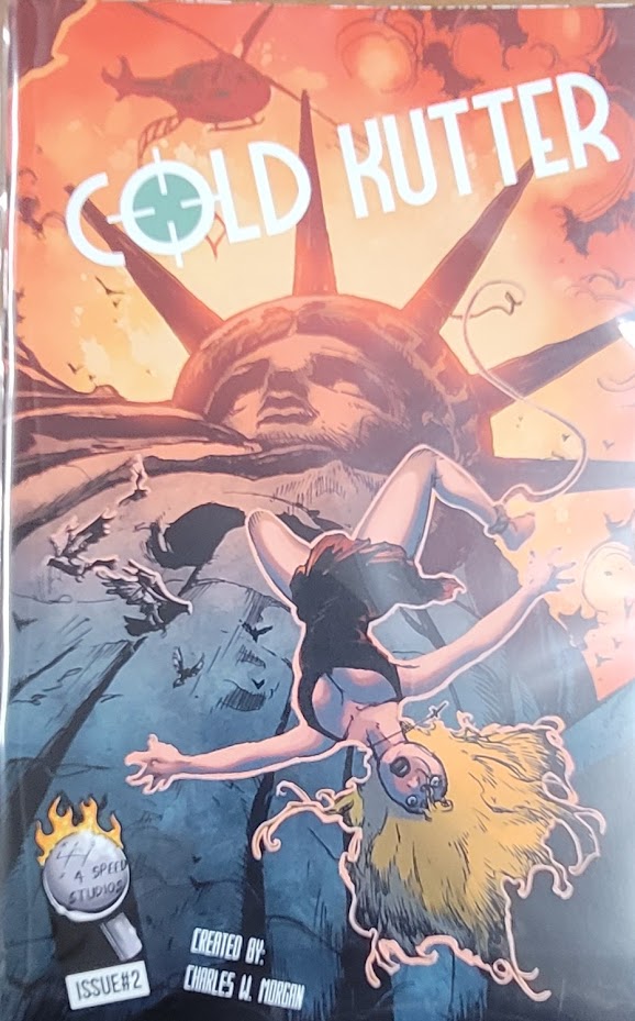 Cold Kutter #2 Cover E - Signed by Charles Morgan.