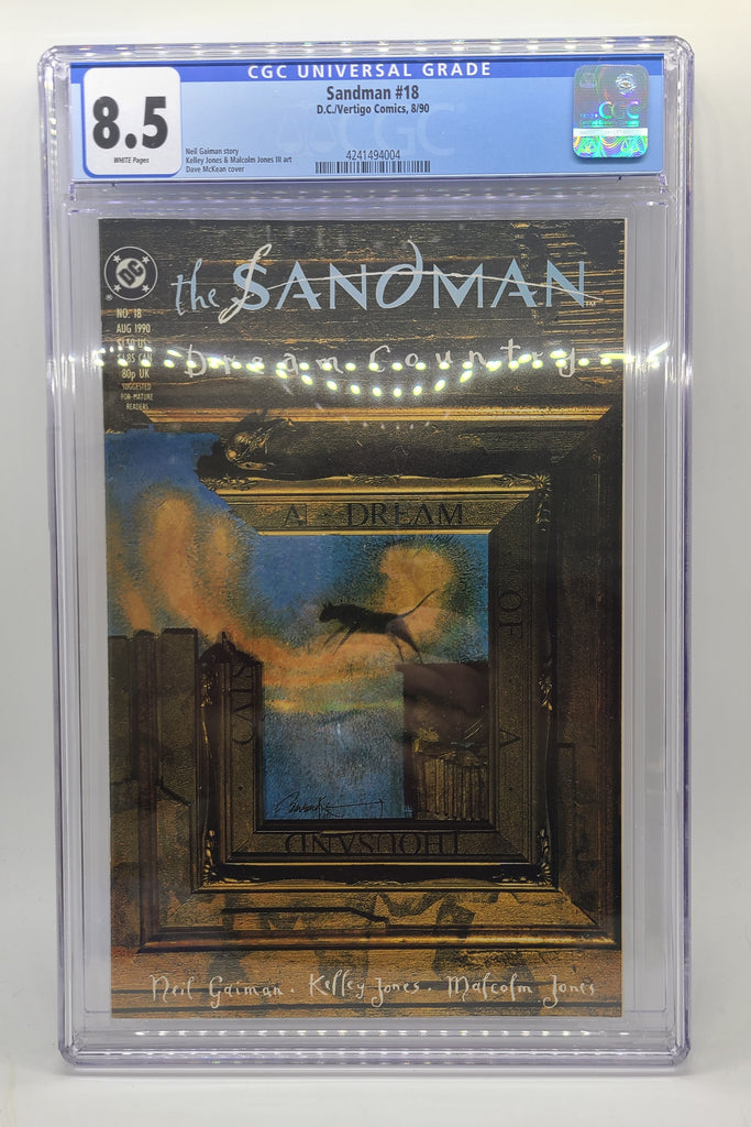 The Sandman Dream Country A Dream Of A Thousand Cats Aug 1990 DC Comics CGC 8.5.