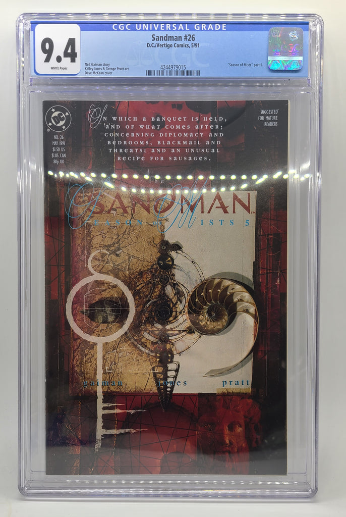The Sandman #26 - DC Vertigo - Neil Gaiman CGC 9.4.
