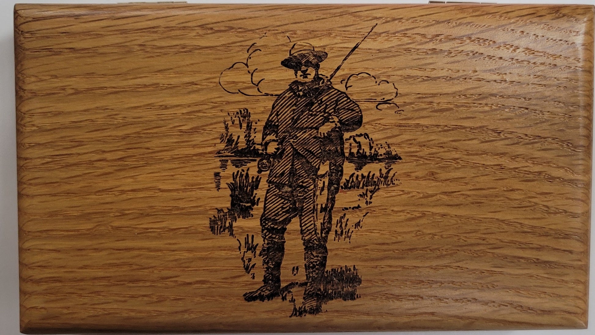 Hand Made Fly Box By Terry Lathan.
