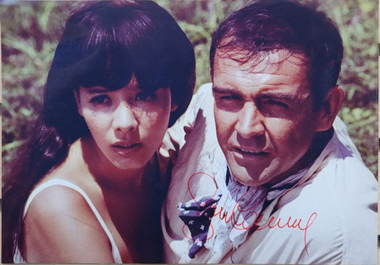 Sean Connery James Bond Signed Photo.