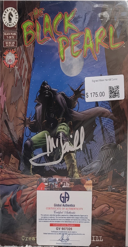 The Black Pearl #1 Signed by Mark Hamill with COA.