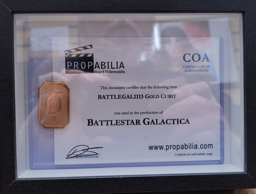 Battlestar Galactica Production Used Cubit.