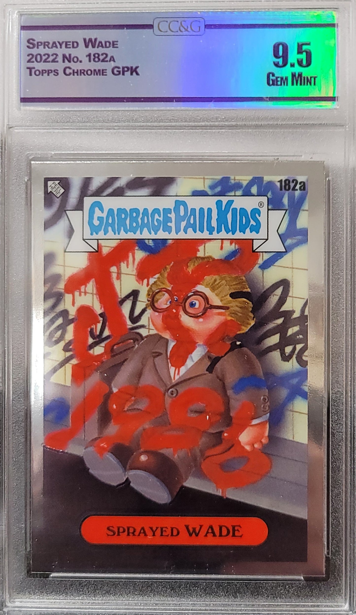 Tad 2022 182b Gem Graded Garbage Pail Kids.