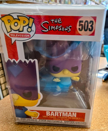 Bartman Funko 503, with sketch and signature by Tone Rodreguez.