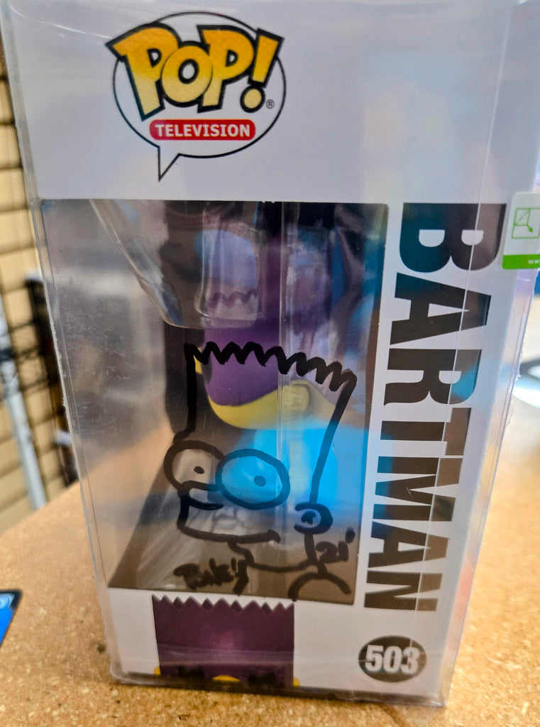 Bartman Funko 503, with sketch and signature by Tone Rodreguez.