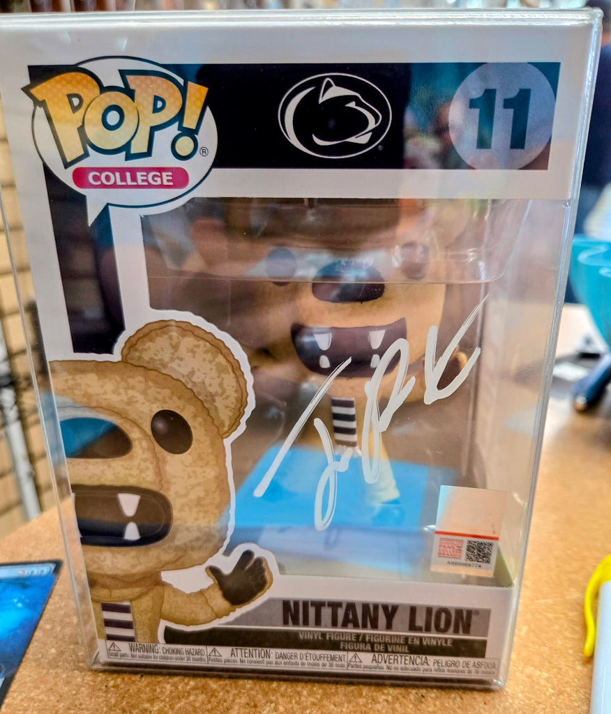 Nittany Lion Funko 11 - Signed by Joey Porter Jr.