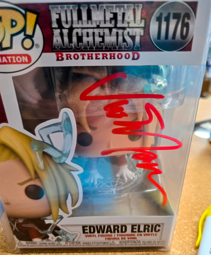 Edward Elric Funko 1176 - Signed by Vic Mignogna.