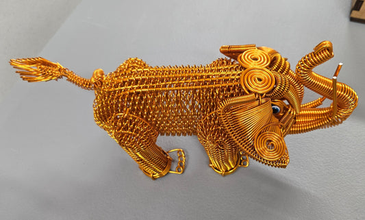 Handmade Wire Elephant
