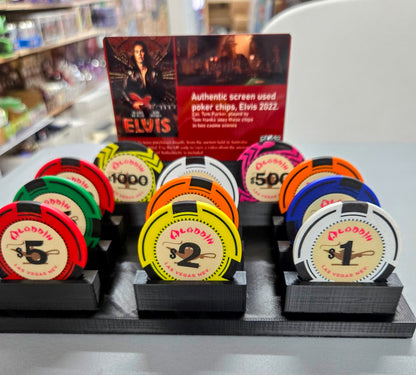 Screen Used Poker Chips from Elvis - 2022
