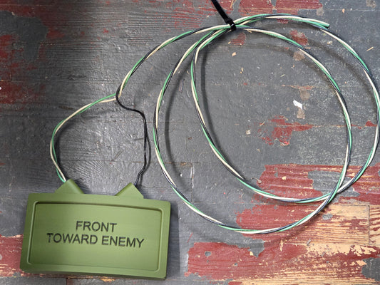3d Printed Claymore with Leads