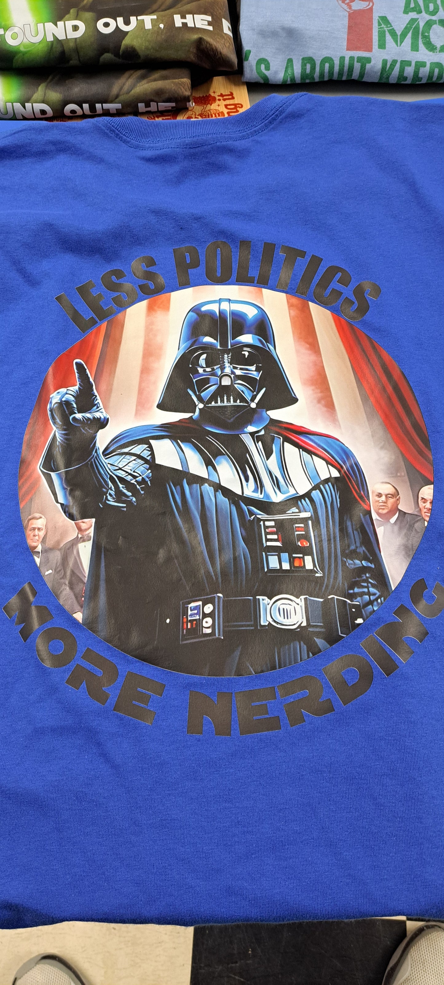 Less Politics More Nerding T-Shirt