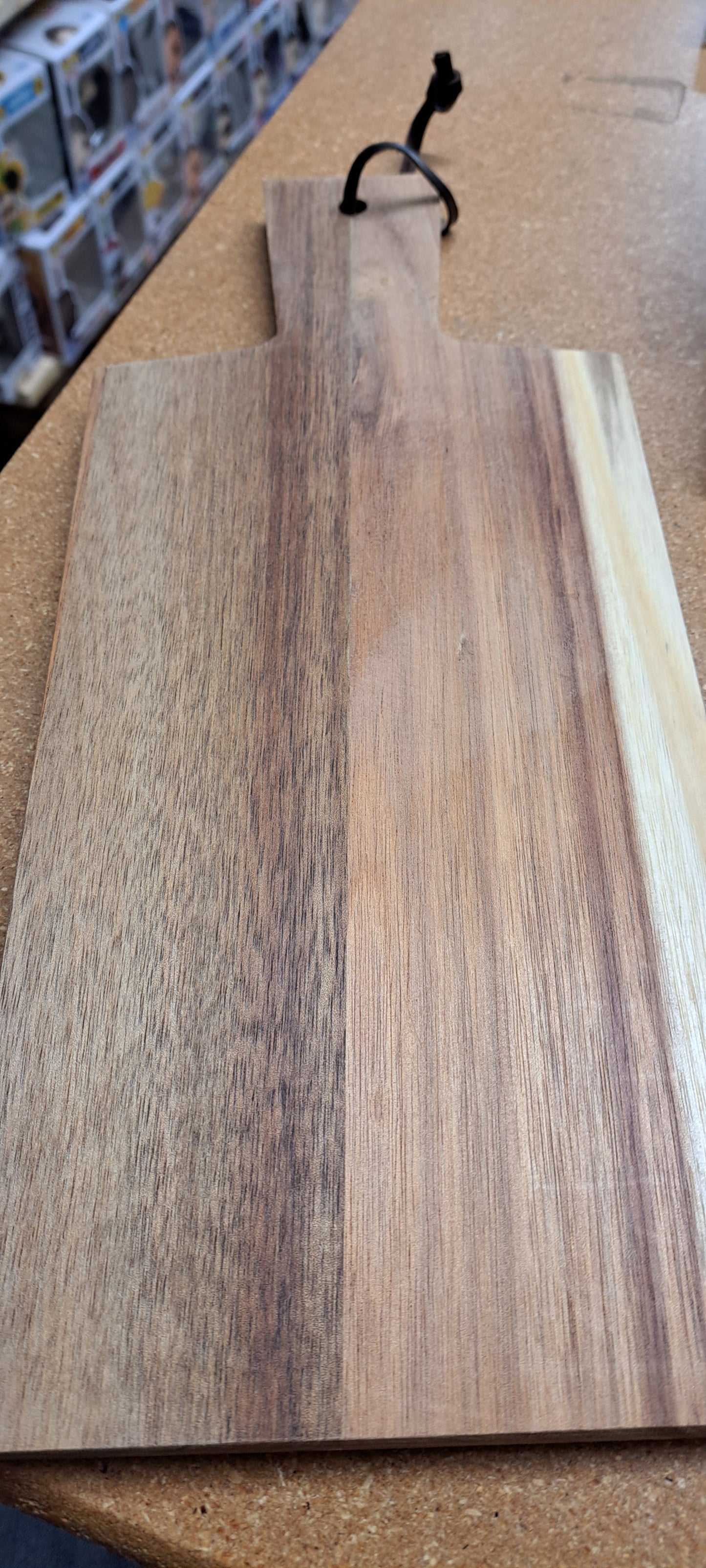 Bless this Family Paddle Style Cutting Board