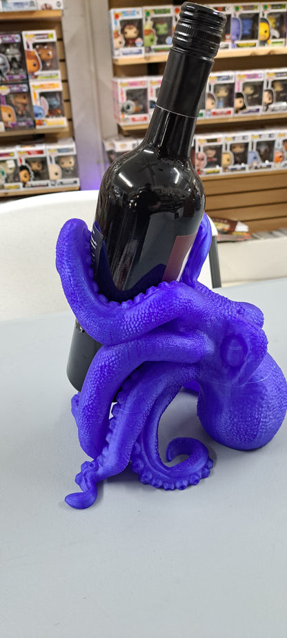 Bordeaux the Octopus Wine Bottle Holder