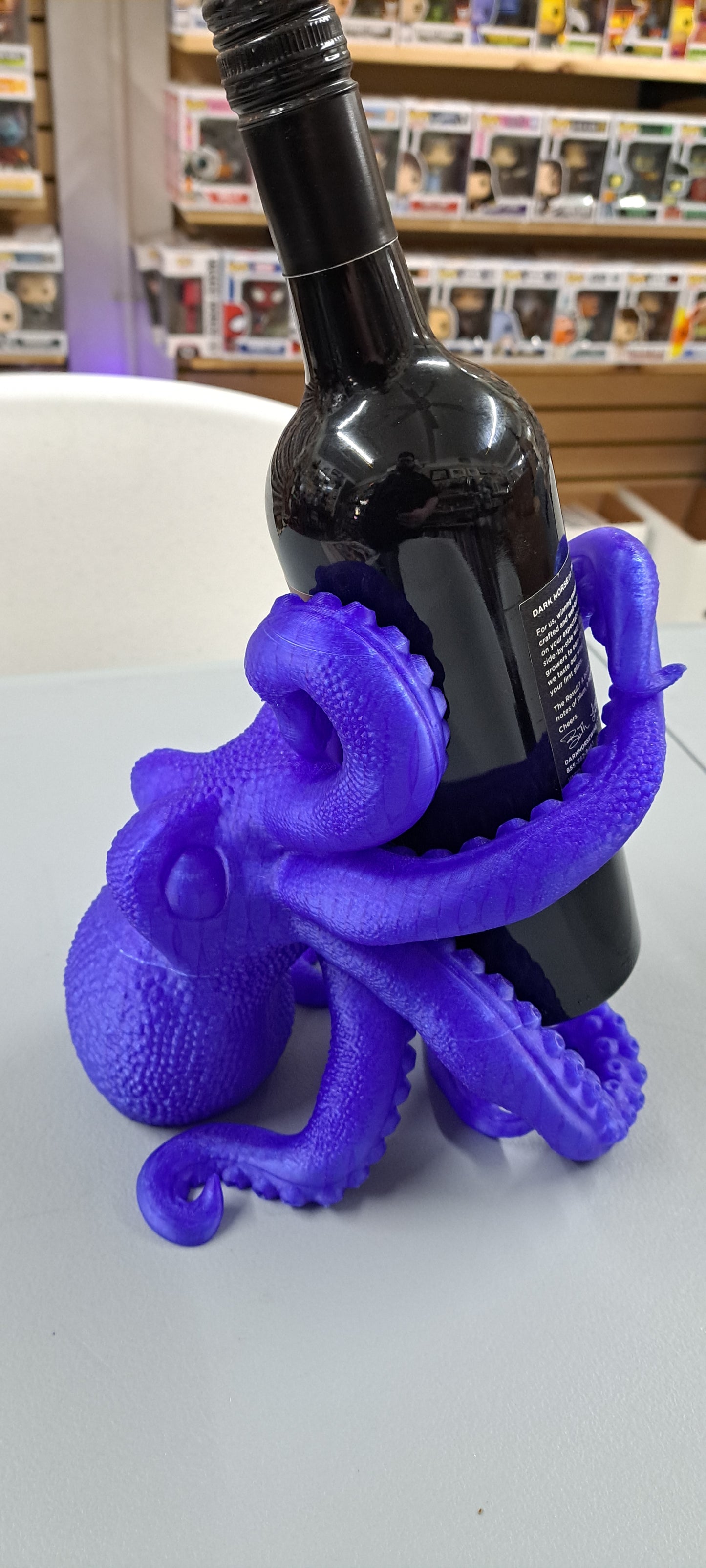 Bordeaux the Octopus Wine Bottle Holder