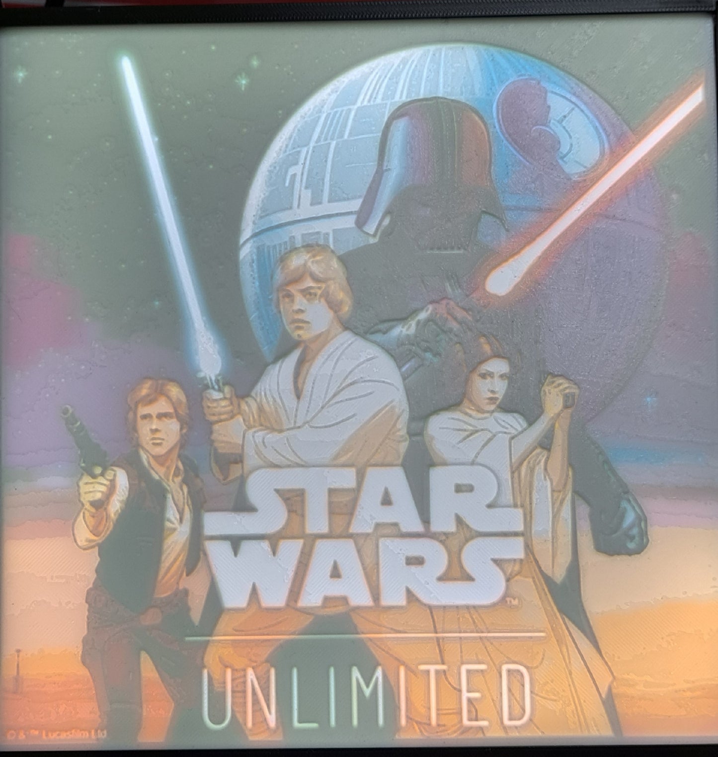 3D Printed Star Wars Unlimited Light Box