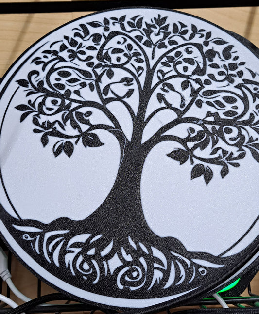 3D Printed Tree of Life Light Box