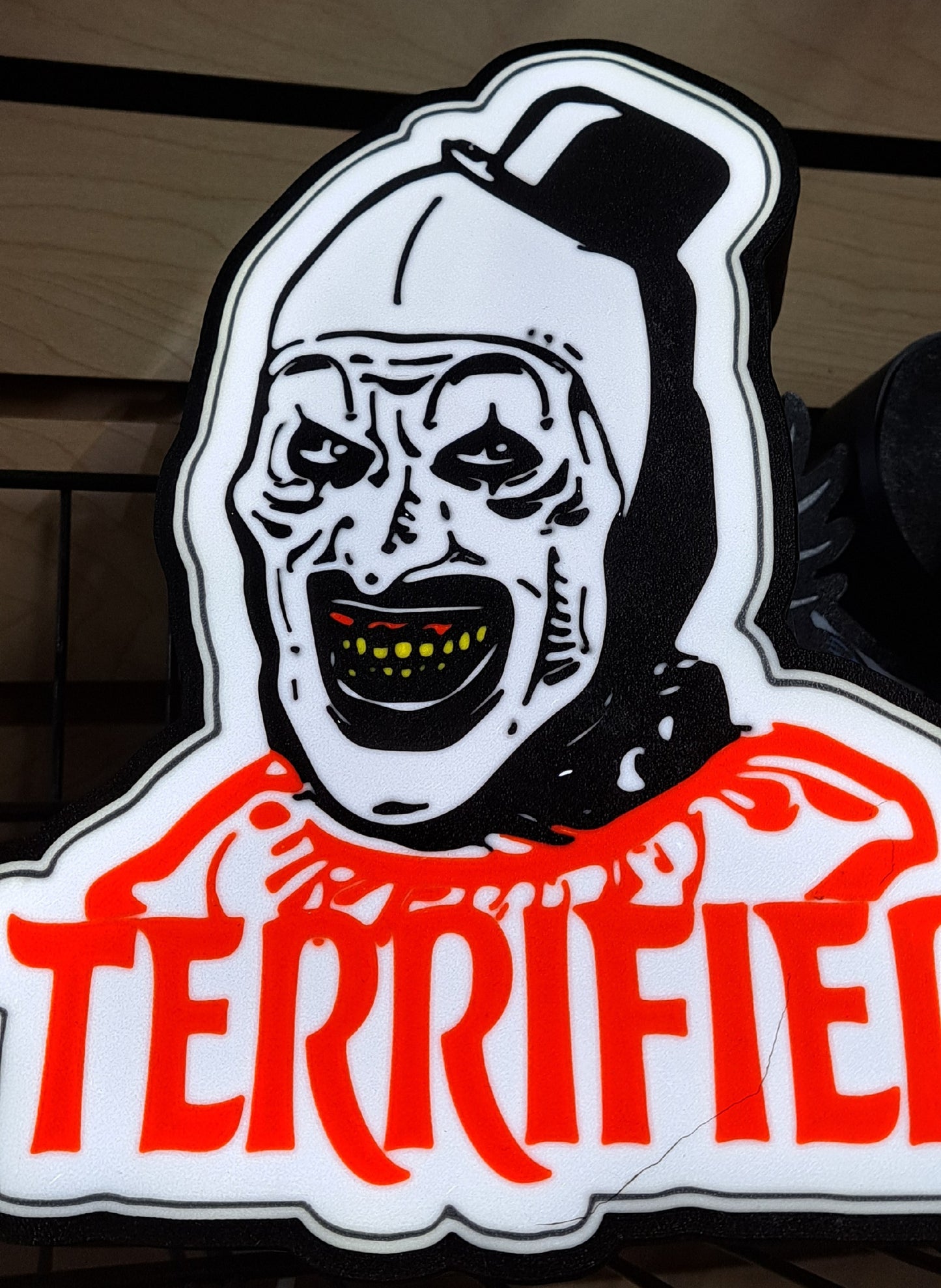 3D Printed Terrifier Art the Clown Light Box