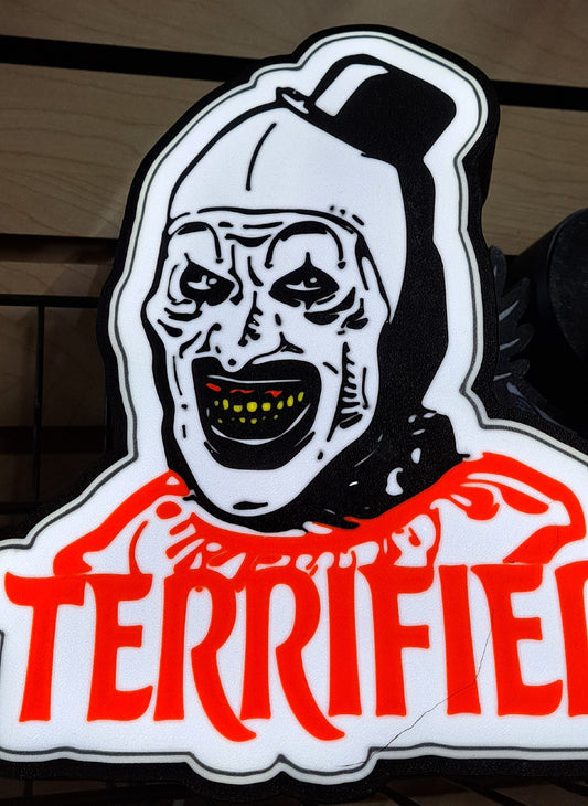 3D Printed Terrifier Art the Clown Light Box