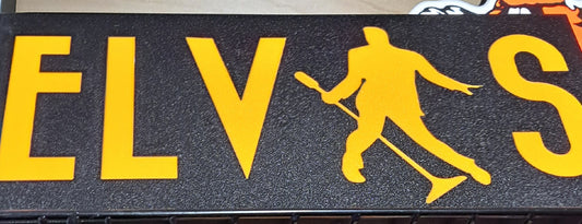 3D Printed Elvis Light Box