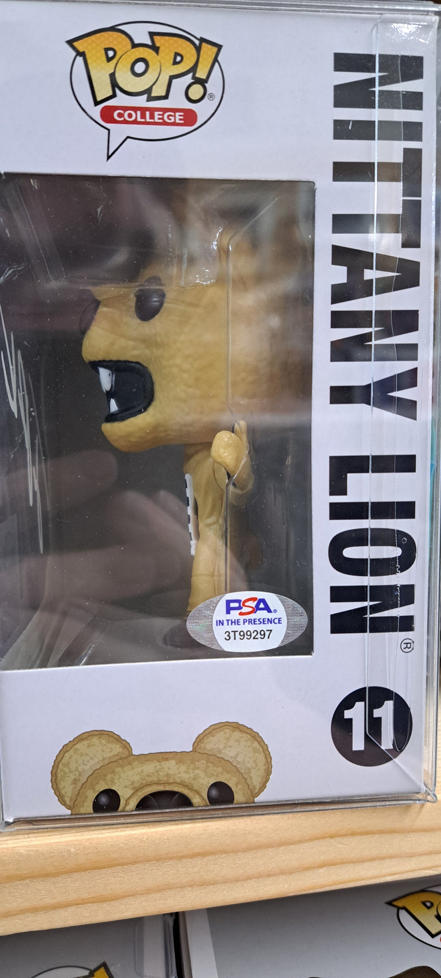 Penn St. Nittany Lion Funko Pop #11 - Signed by Joey Porter Jr