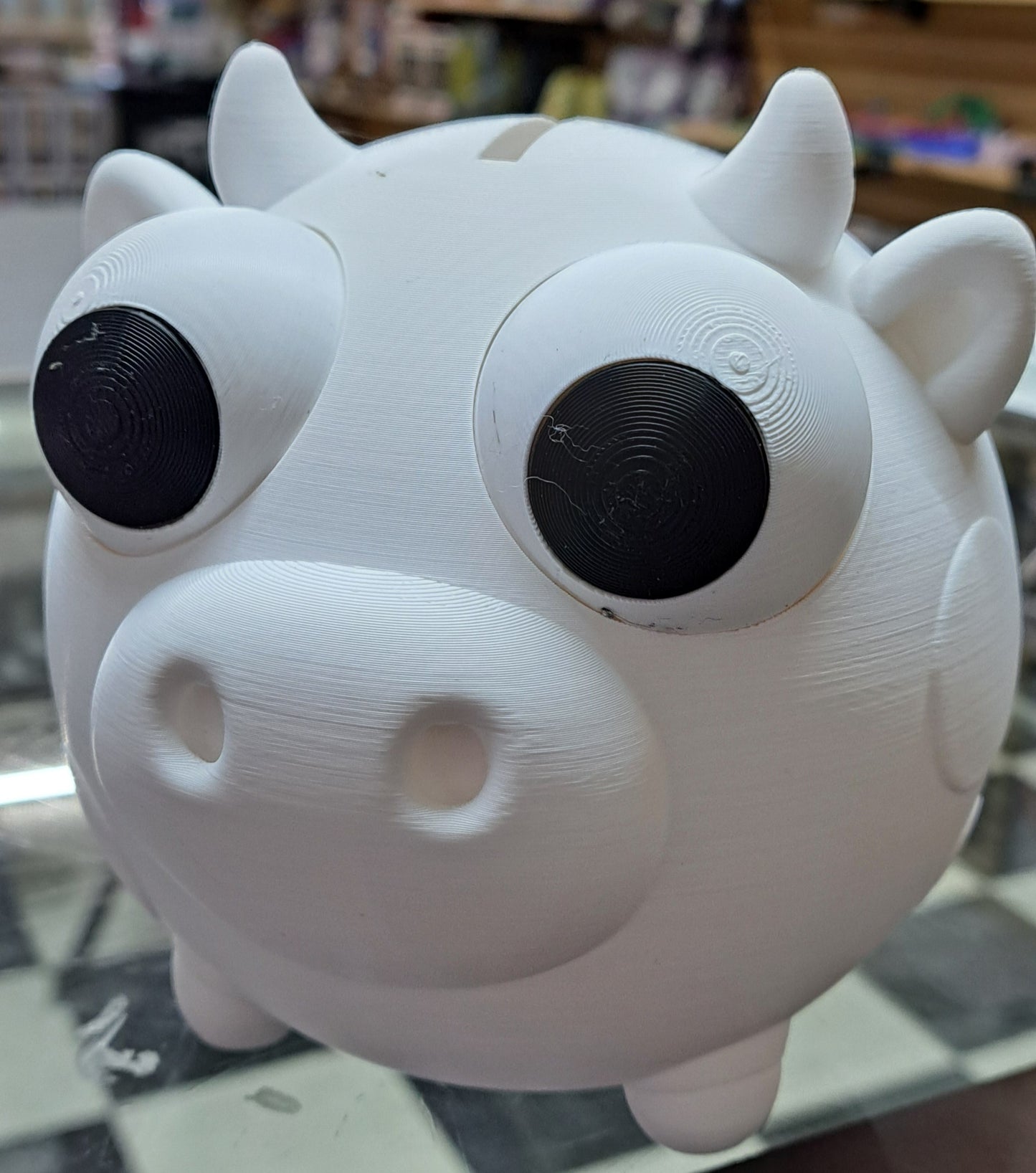 3D Printed Cow Bank