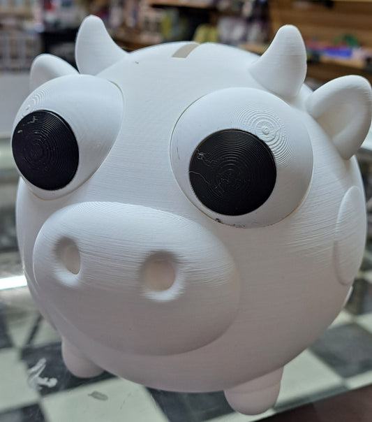 3D Printed Cow Bank