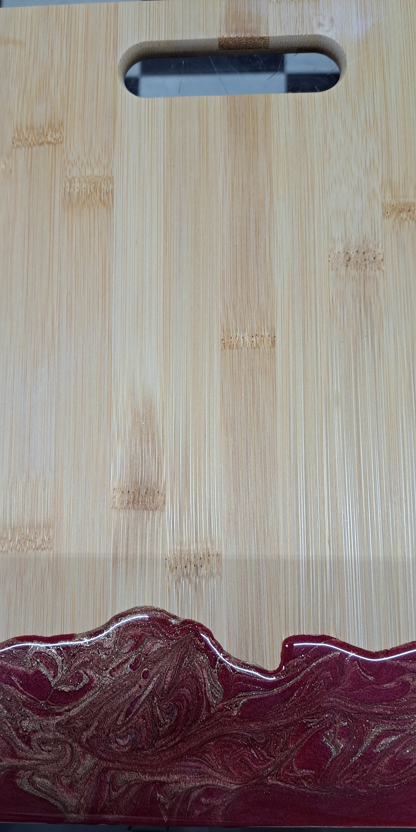 Resin Edged Cutting Board