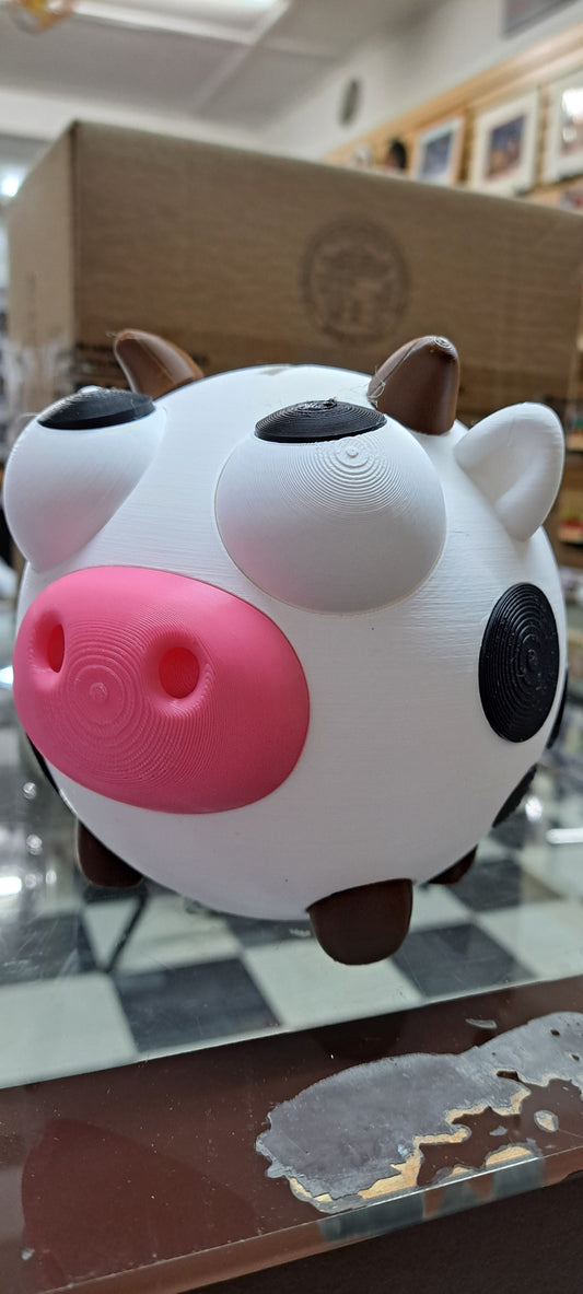 3D Printed Cow Bank